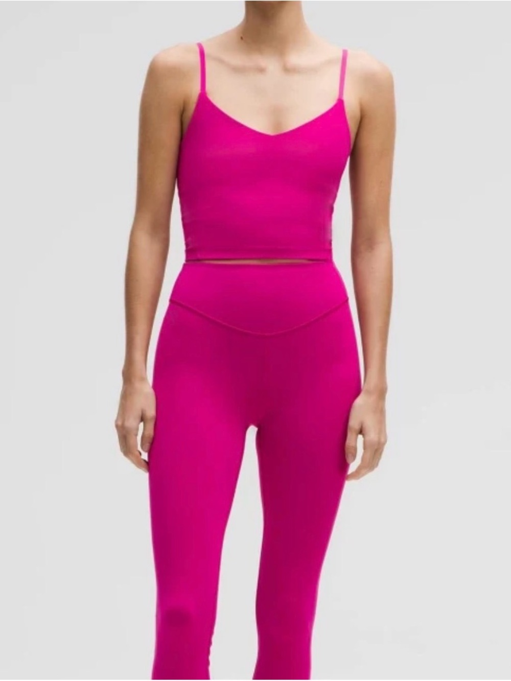 lululemon Align™ Cropped Cami Tank Top Light Support A/B Cup 2